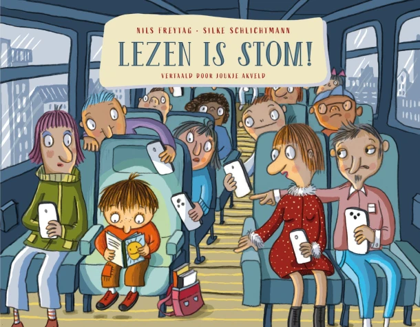 Lezen is stom! – Nils Freytag – boek cover