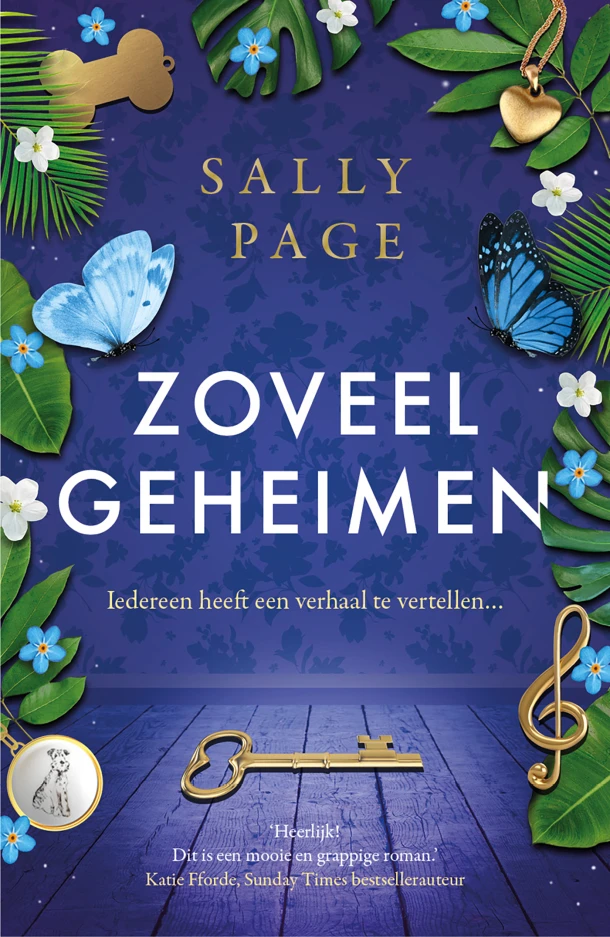 Zoveel geheimen – Sally Page – boek cover