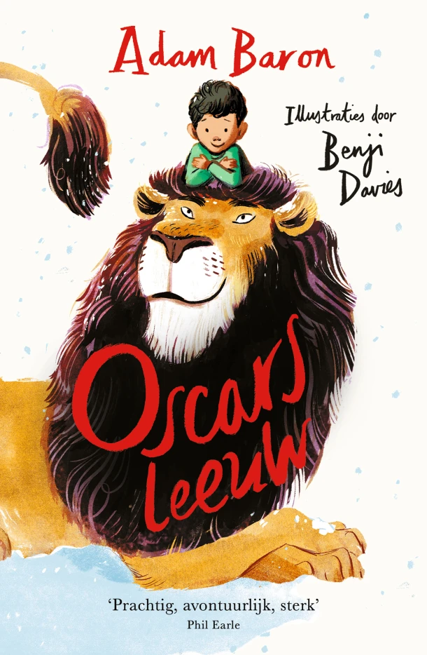 Oscars leeuw – Adam Baron – boek cover