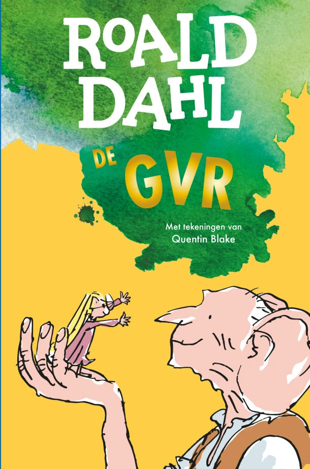 De GVR – Roald Dahl – boek cover