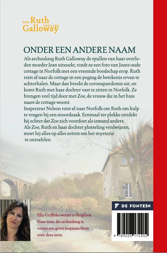 Onder een andere naam – Elly Griffiths – boek cover