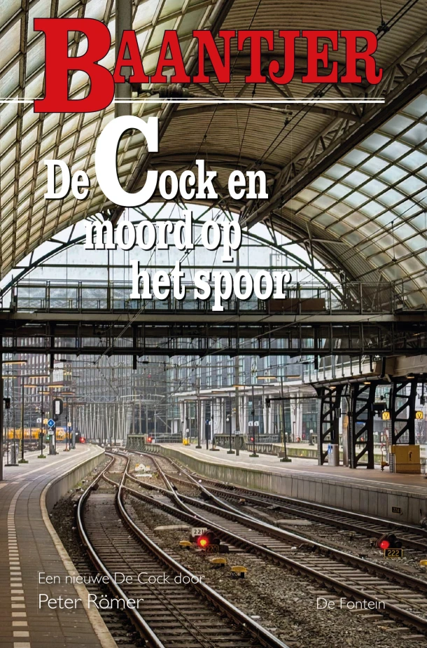 De Cock en moord op het spoor – Baantjer – boek cover