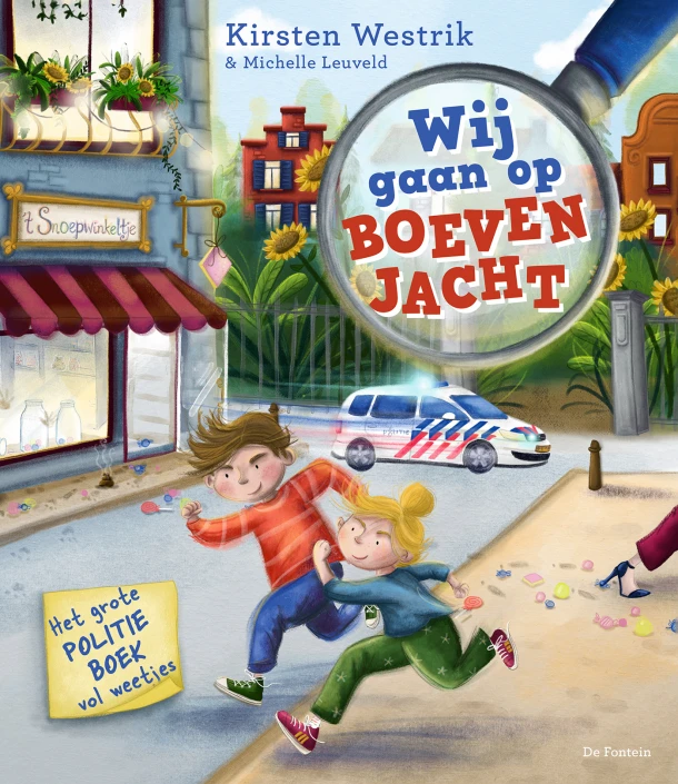 Wij gaan op boevenjacht – Kirsten Westrik – boek cover