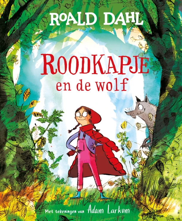 Roodkapje en de wolf – Roald Dahl – boek cover