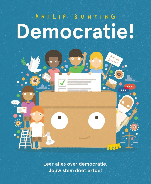 Democratie! – Philip Bunting – boek cover
