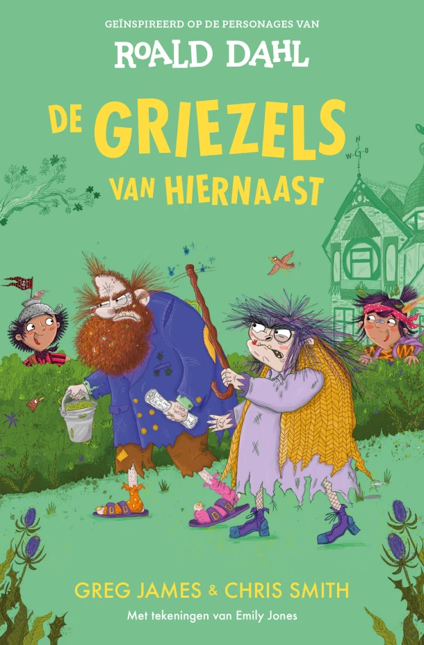 De Griezels van hiernaast – Greg James – boek cover