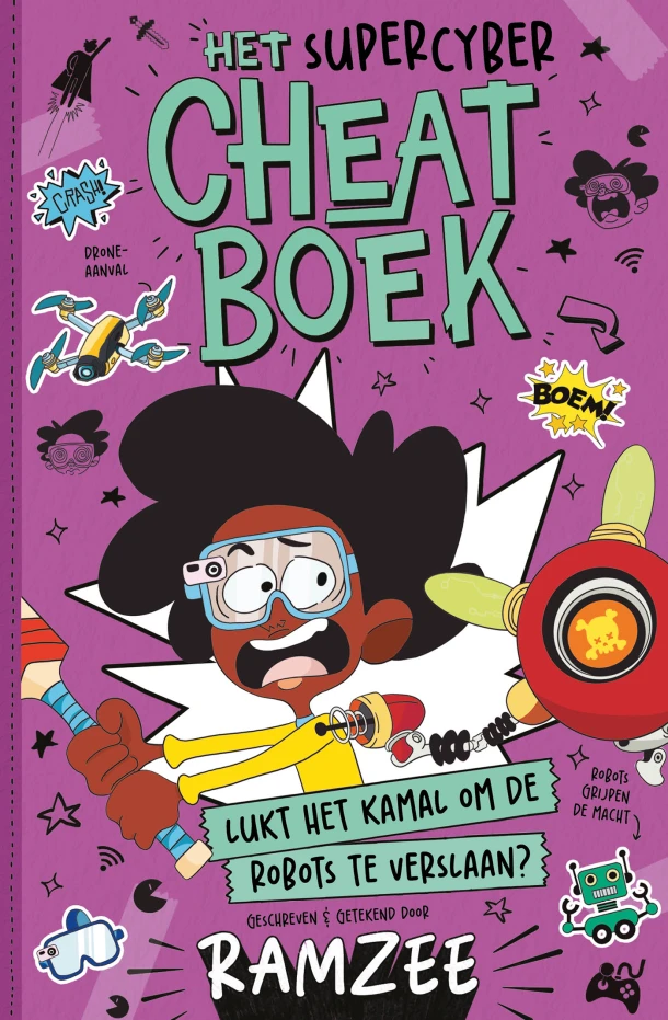 Het Supercyber Cheatboek – Ramzee – boek cover