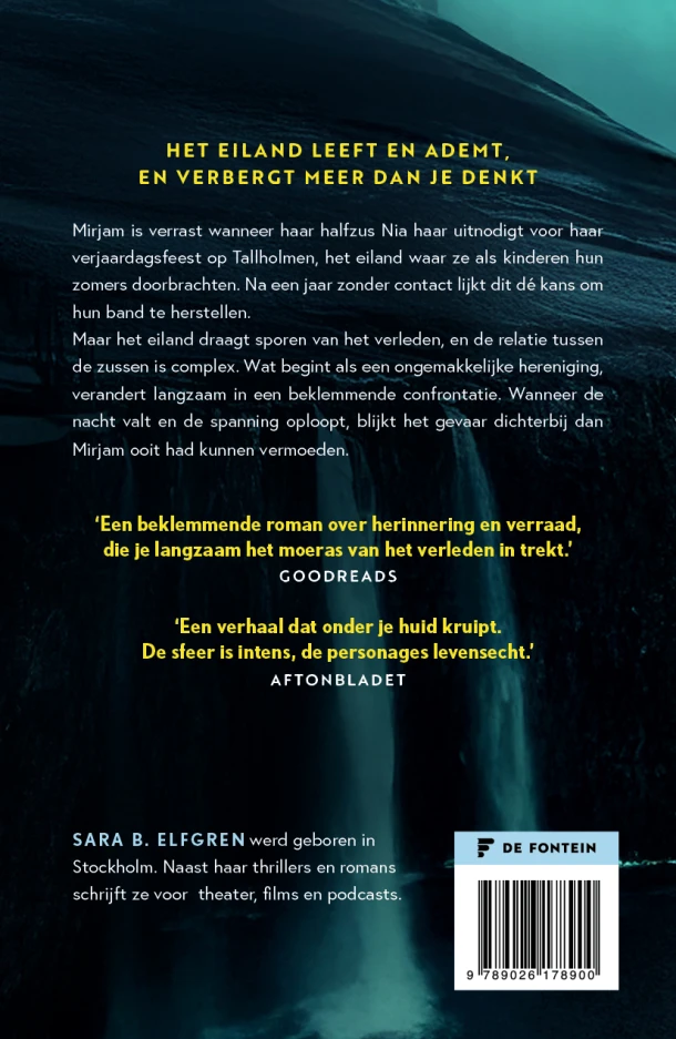 Het eiland – Sara B. Elfgren – boek cover