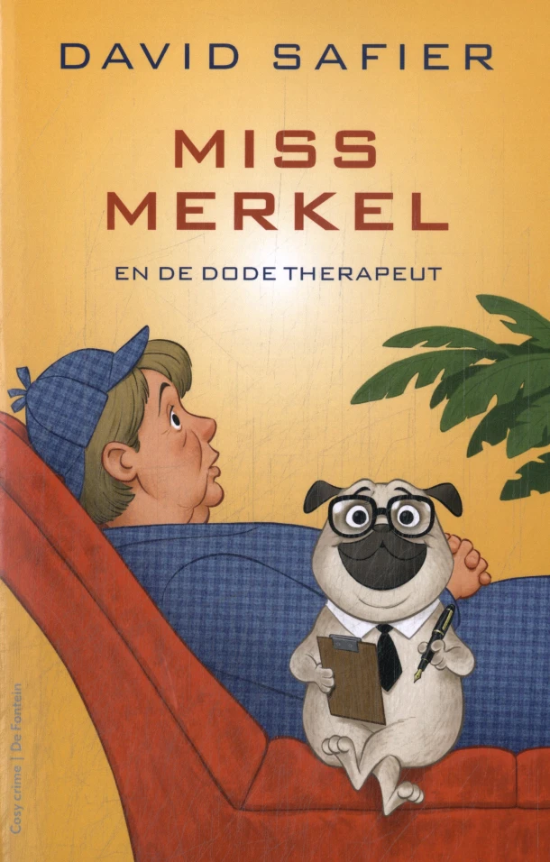 Miss Merkel en de dode therapeut – David Safier – boek cover