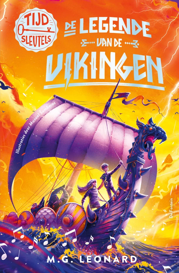 De legende van de Vikingen – M.G. Leonard – boek cover