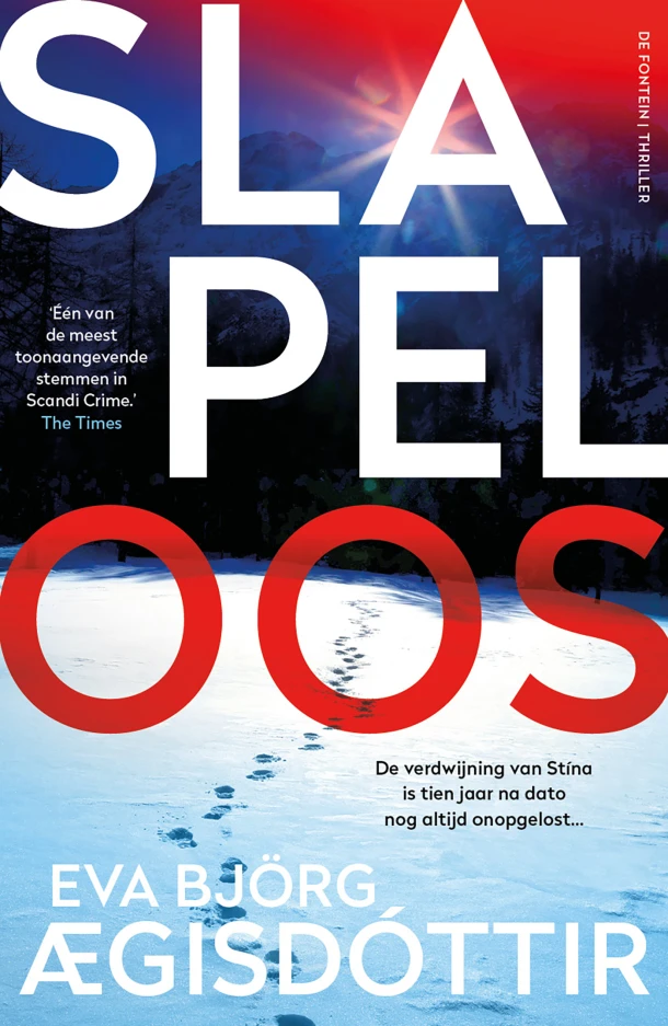 Slapeloos – Eva Björg Aegisdóttir – boek cover