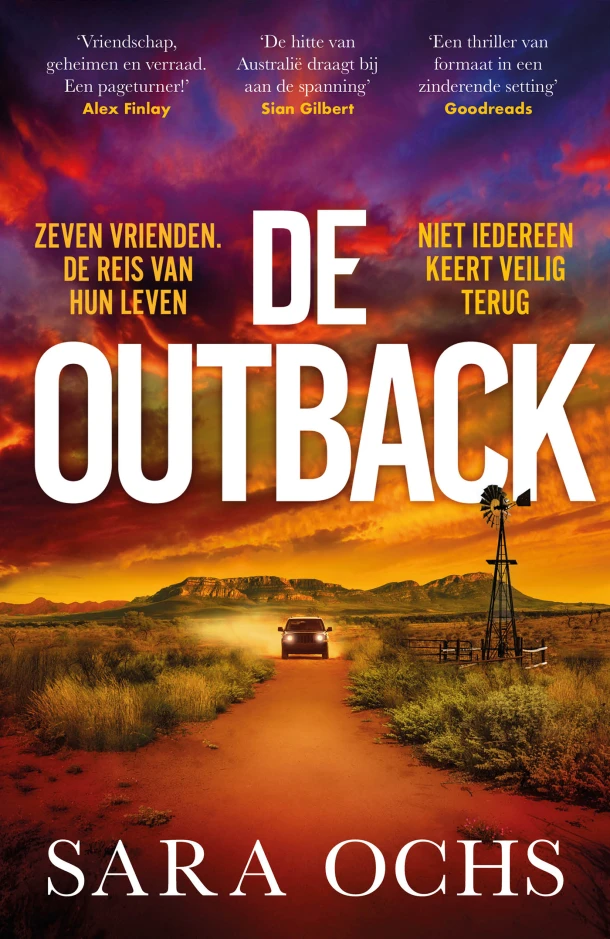 De outback – Sara Ochs – boek cover