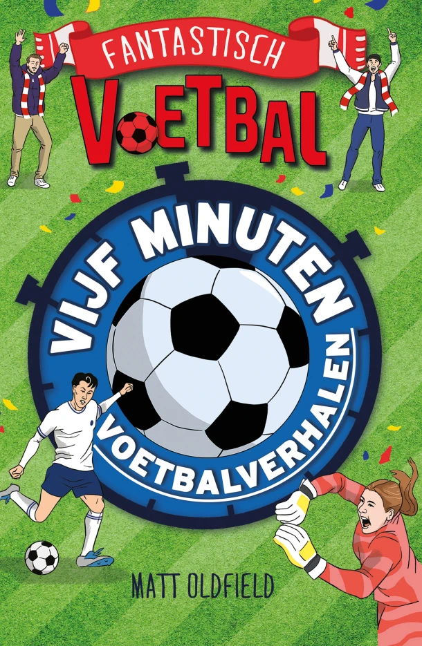 Vijf minuten voetbalverhalen – Matt Oldfield – boek cover