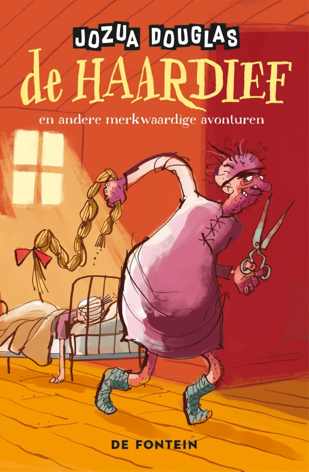 De haardief en andere merkwaardige avonturen – Jozua Douglas – boek cover