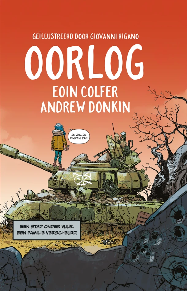 Oorlog – Eoin Colfer – boek cover