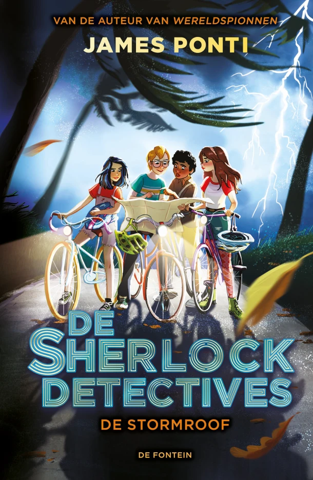 De stormroof – James Ponti – boek cover