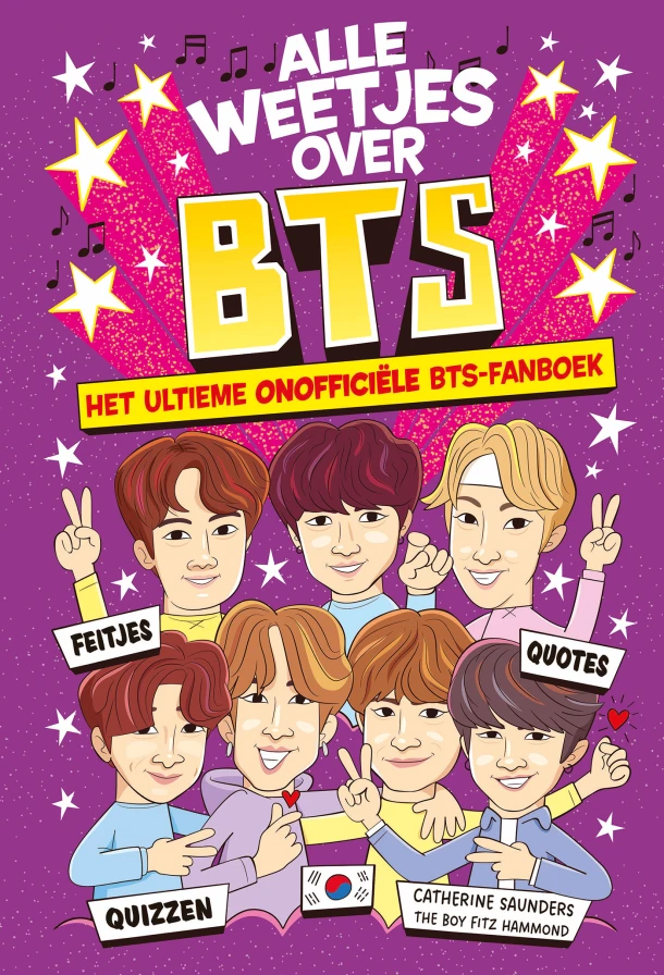Alle weetjes over BTS – Catherine Saunders – boek cover