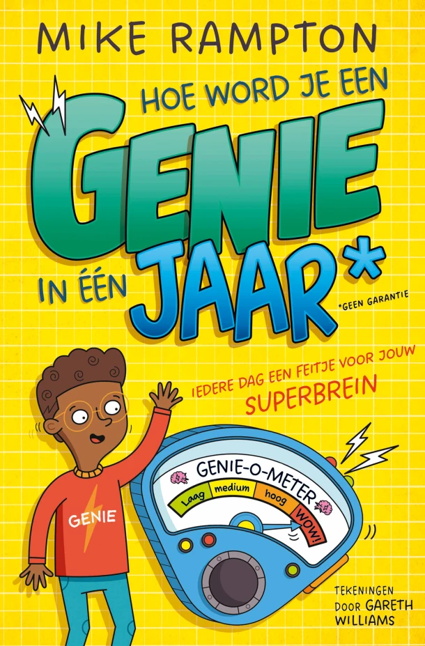Hoe word je een genie in één jaar – Mike Rampton – boek cover
