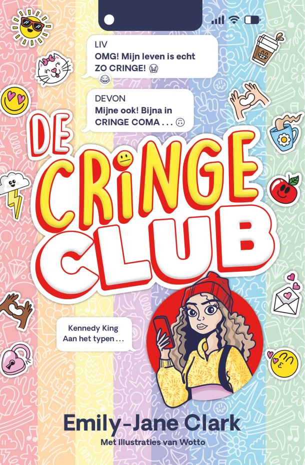 De cringe club – Emily-Jane Clark – boek cover
