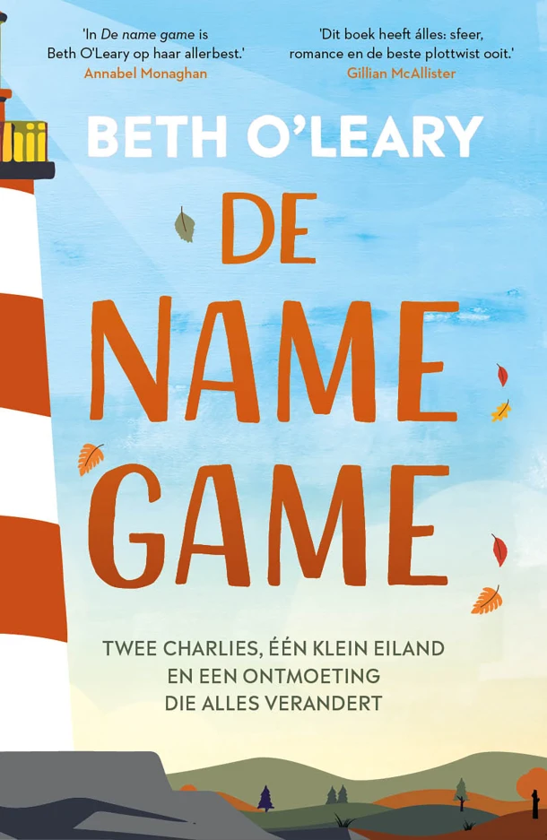 De name game – Beth O‘Leary – boek cover