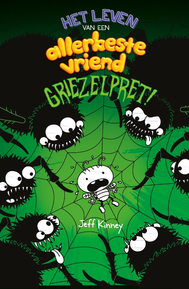 Griezelpret! – Jeff Kinney – boek cover