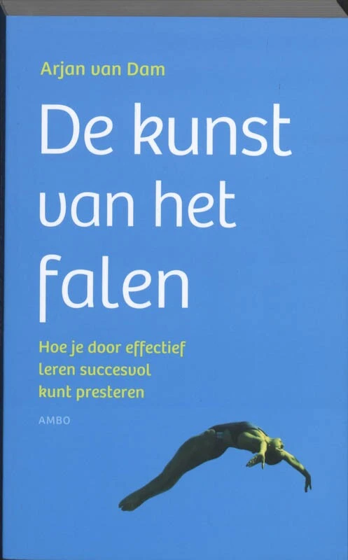 De kunst van het falen – Arjan van Dam – boek cover