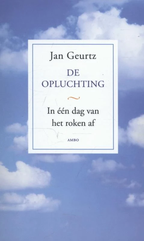 De opluchting – Jan Geurtz – boek cover