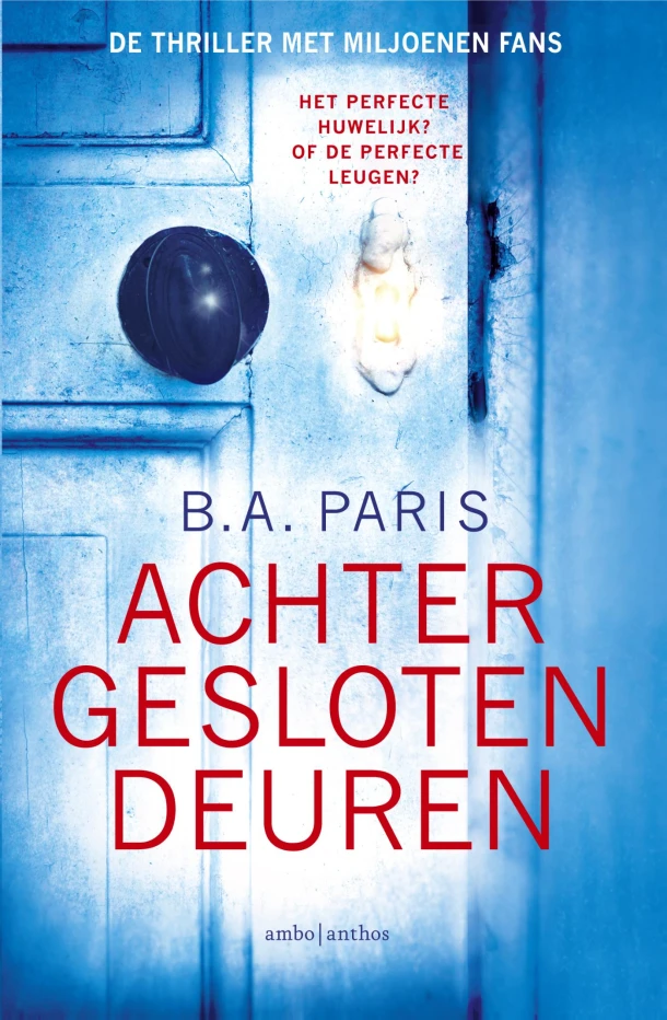 Achter gesloten deuren – B.A. Paris – boek cover