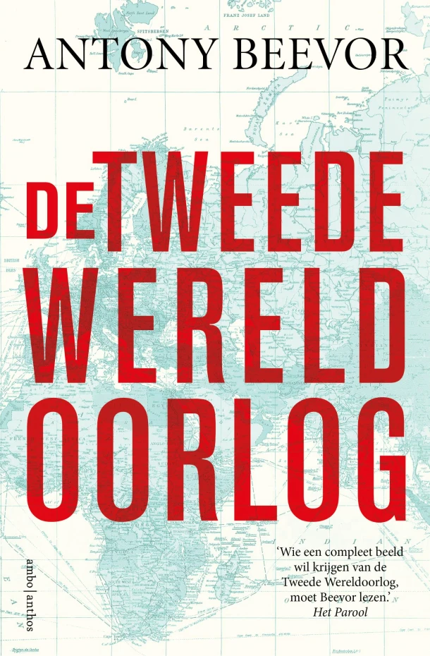 De Tweede Wereldoorlog – Antony Beevor – boek cover