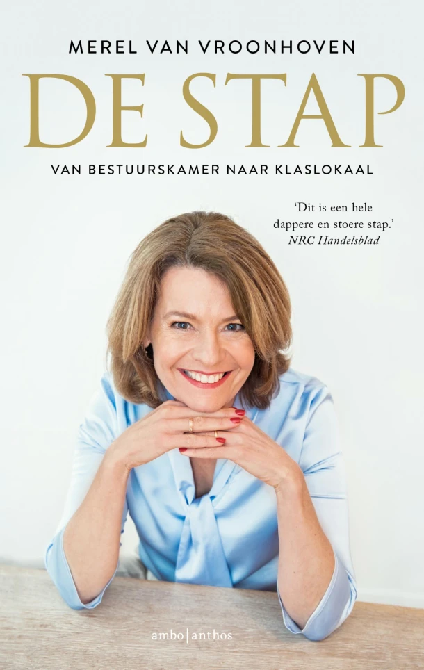 De stap – Merel van Vroonhoven – boek cover