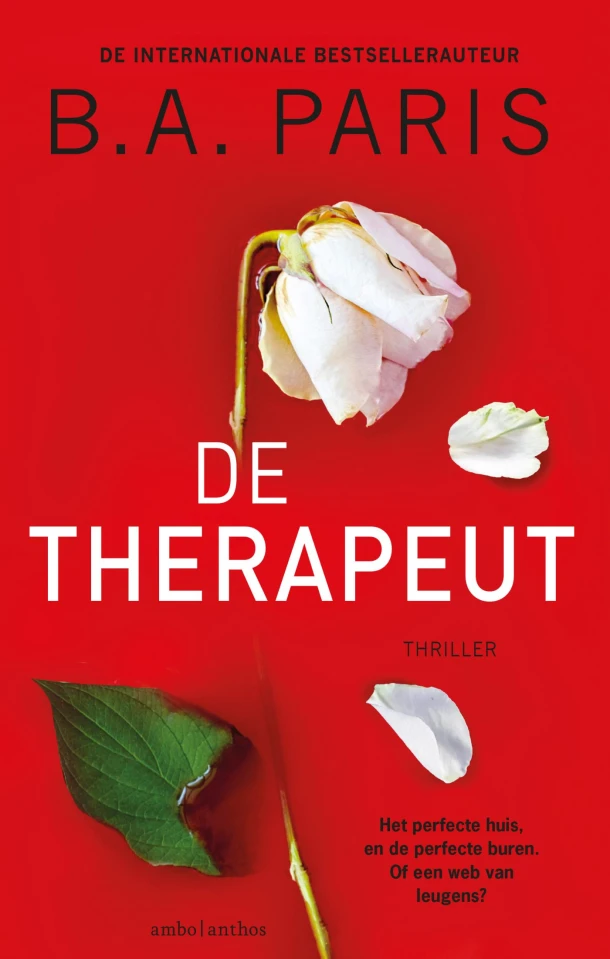 De therapeut – B.A. Paris – boek cover