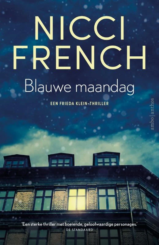 Blauwe maandag – Nicci French – boek cover
