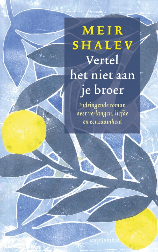 Vertel het niet aan je broer – Meir Shalev – boek cover