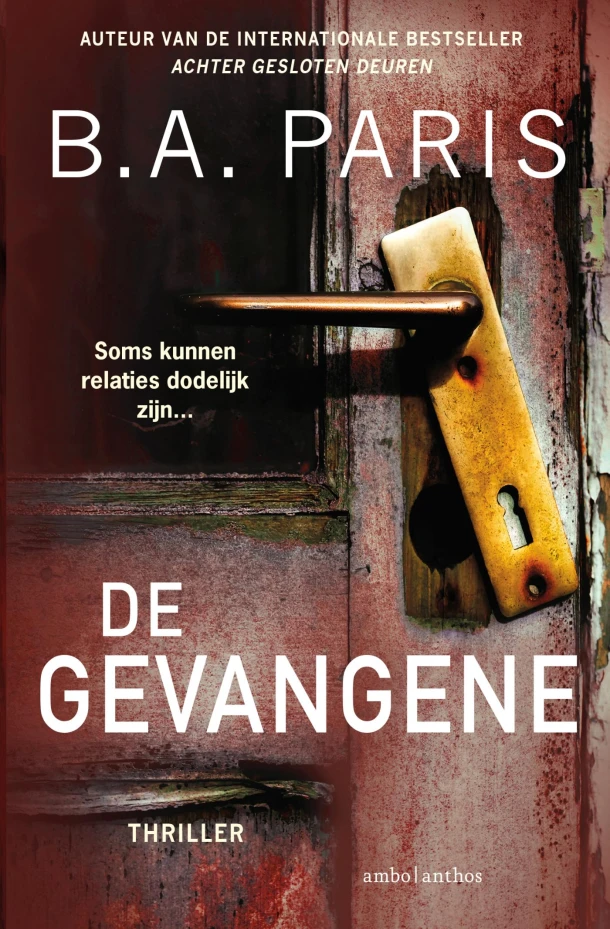 De gevangene – B.A. Paris – boek cover