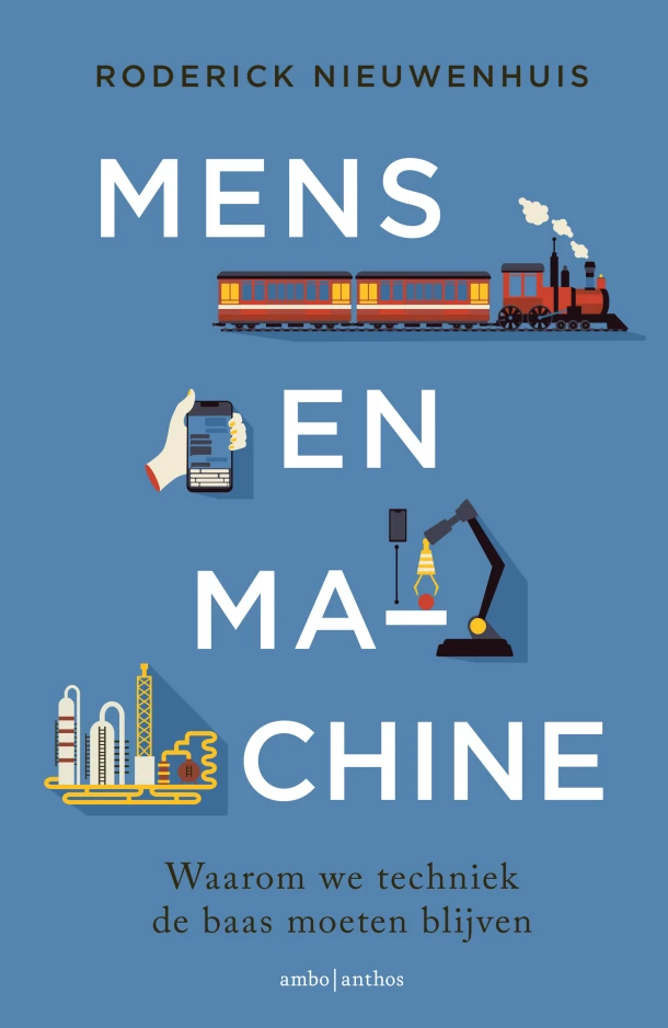 Mens en machine – Roderick Nieuwenhuis – boek cover