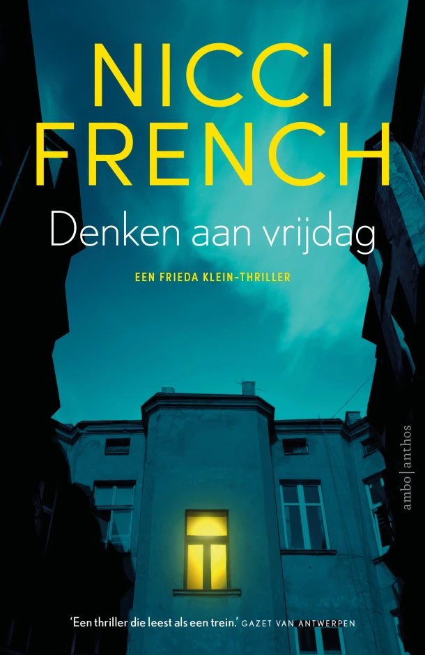 Denken aan vrijdag – Nicci French – boek cover