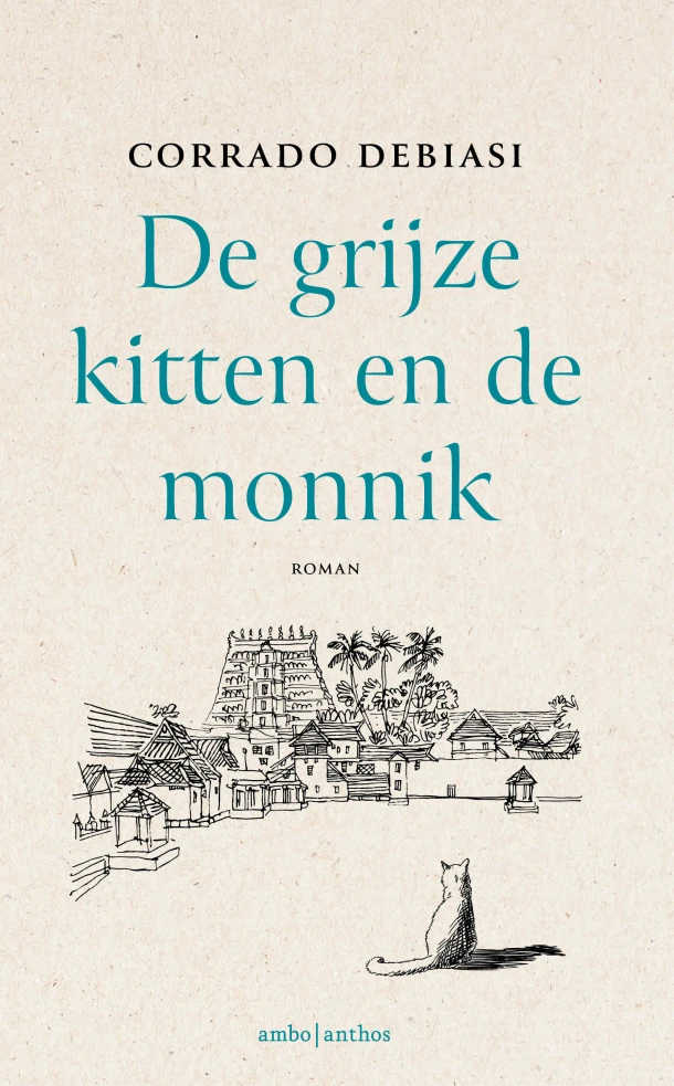 De grijze kitten en de monnik – Corrado Debiasi – boek cover