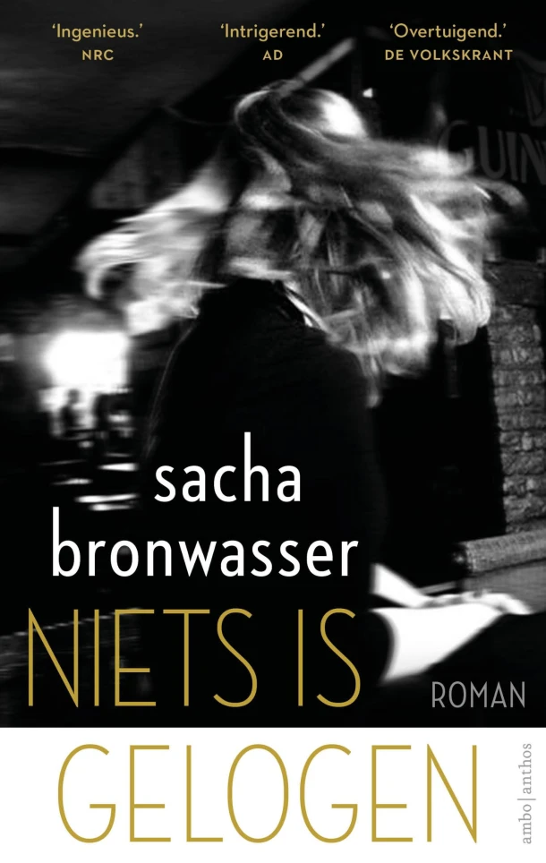 Niets is gelogen – Sacha Bronwasser – boek cover