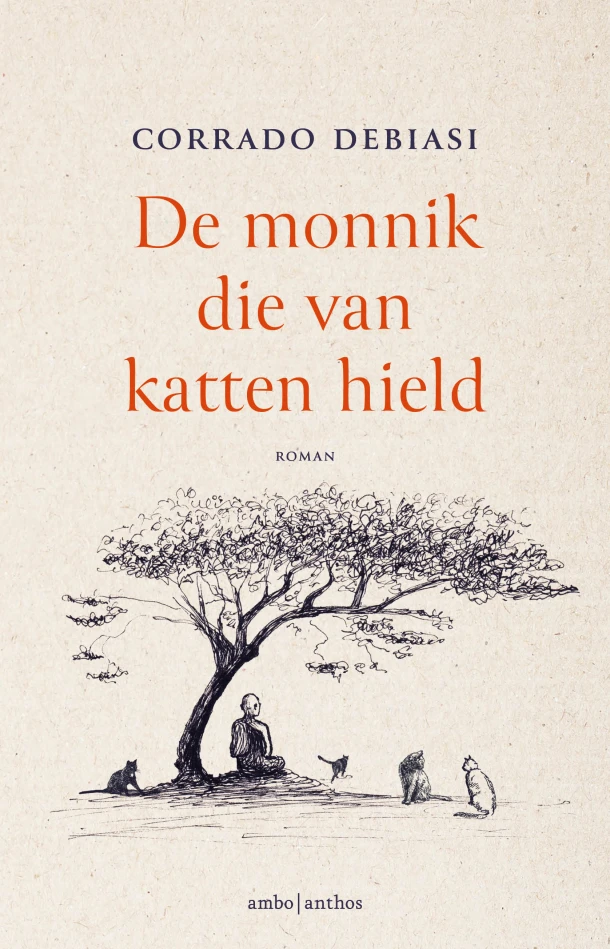 De monnik die van katten hield – Corrado Debiasi – boek cover