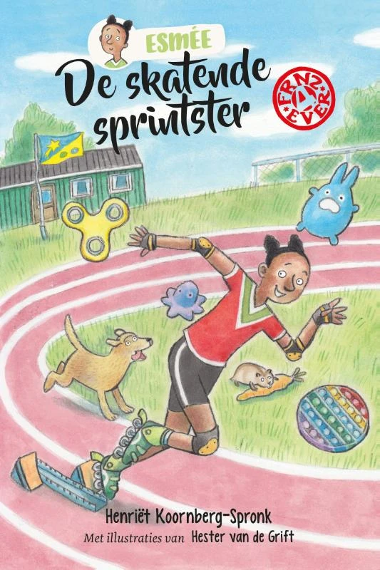 De skatende sprintster – Henriët Koornberg-Spronk – boek cover