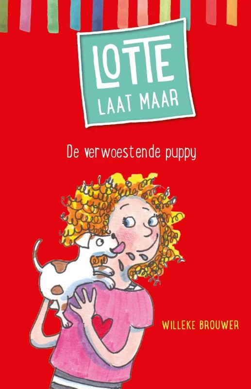 De verwoestende puppy – Willeke Brouwer – boek cover