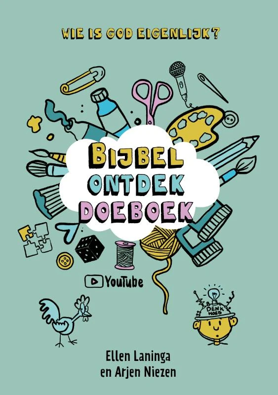 Bijbel ontdek doeboek – Ellen Laninga – boek cover