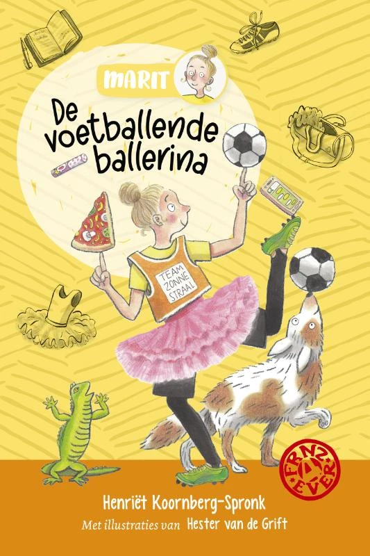 De voetballende ballerina – Henriët Koornberg-Spronk – boek cover