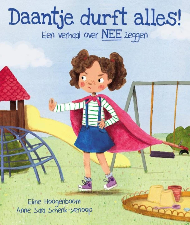 Daantje durft alles! – Eline Hoogenboom – boek cover