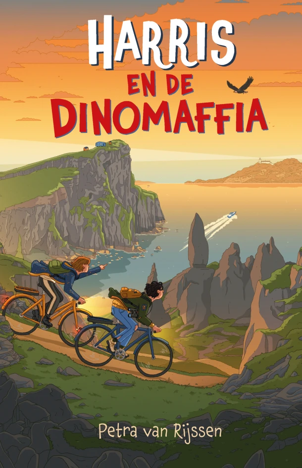 Harris en de dinomaffia – Petra van Rijssen – boek cover