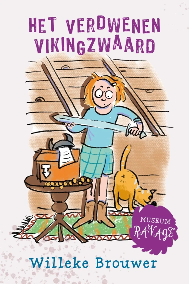 Het verdwenen vikingzwaard – Willeke Brouwer – boek cover