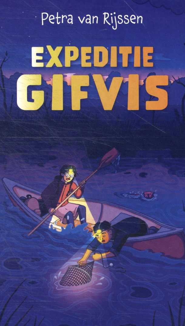 Expeditie Gifvis – Petra van Rijssen – boek cover