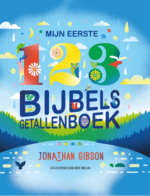 Mijn eerste 123 bijbels getallenboek – Jonathan Gibson – boek cover