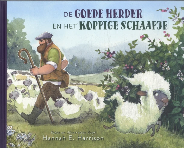 De Goede Herder en het koppige schaapje – Hannah E. Harrison – boek cover
