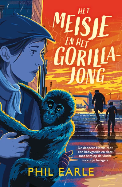 Het meisje en het gorillajong – Phil Earle – boek cover